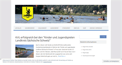 Desktop Screenshot of kanuverein-laubegast.de